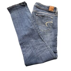 American Eagle Outfitters Women's Skinny Jeans Next Level Stretch Sz 12